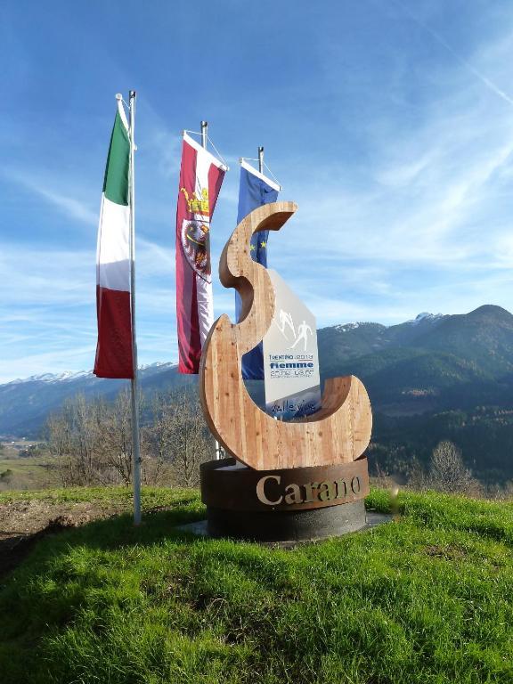 Albergo Bellaria Carano  Exteriör bild